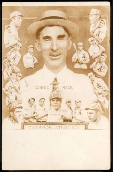 PC 1913 Real Photo Philadelphia Athletics